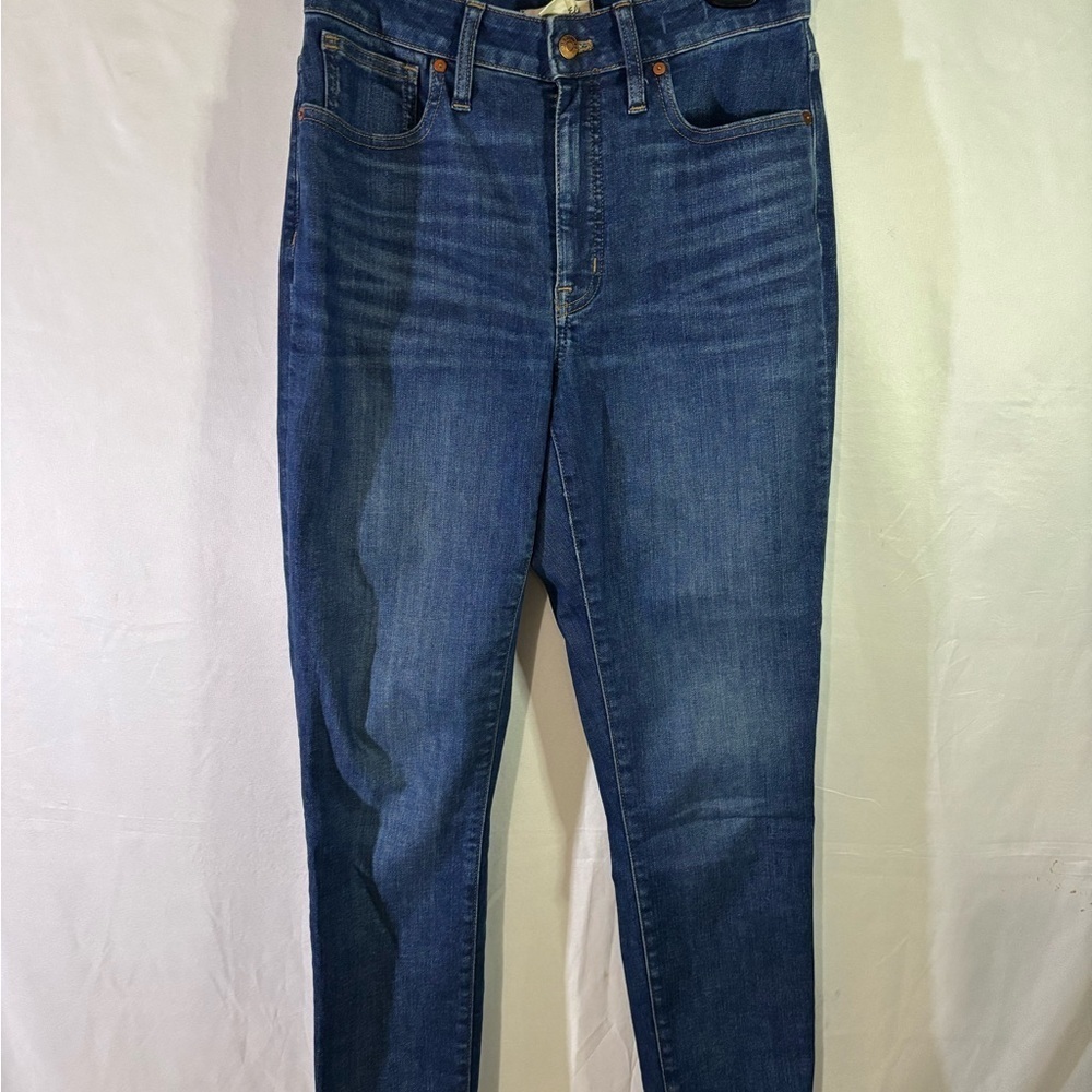 Madewell Women's Skinny Jeans in Deep Blue